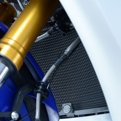 Kryt chladiče R&G Racing pro Yamaha YZF-R1 -15, MT-10, titan